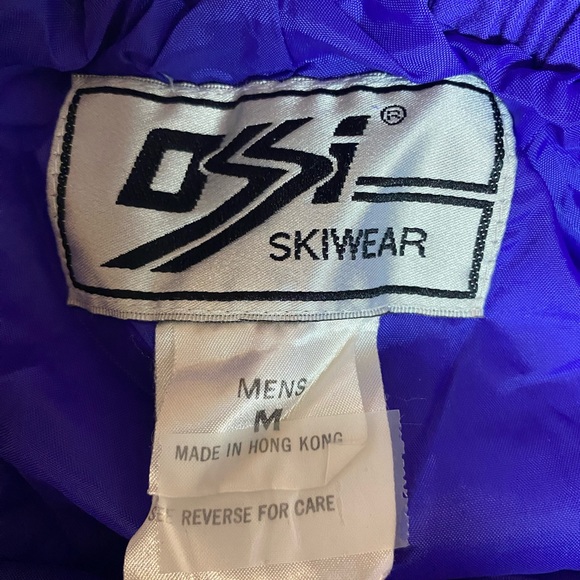 OSSI Skiwear Lined Purple Snow Pants Men’s Medium - Picture 4 of 5